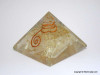 Selanite Orgone Pyramid - 40 - 45 mm