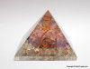 Amethyst Crystal Rose Orgone Pyramid