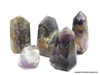 Natural Amethyst Chevron Points - 1 Kilogram Bag - 2 to 3 inch