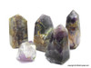 Natural Chevron Amethyst Points