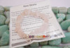 Rose Quartz Chakra Bracelet Charm Amulet Chakra Grid