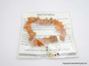 Carnelian Chakra Bracelet Charm Amulet Chakra Grid