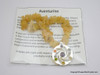 Yellow Aventurine Chakra Bracelet Charm Amulet Spiral