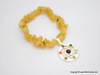Yellow Aventurine Chakra Bracelet Charm Amulet Spiral