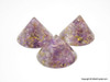 Amethyst Orgonite Conical Pyramids