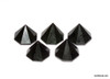 Black Tourmaline Octagone Pyramid - 18 - 22 mm