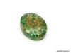 Green Aventurine Orgonite Oval Worry Stone