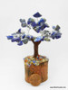 Lapis Lazuli Gem Tree Petite Natural Crystal Bonsai Tree - 4-inch