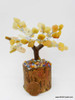 Yellow Aventurine Gem Tree Petite Natural Crystal Bonsai Tree - 4-inch