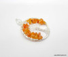 Red Carnelian Tree of Life Pendant - Round