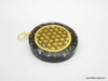 Black Tourmaline Orgonite Infinity Metal Pendant