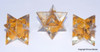 Orgone Merkaba Star Yellow Aventurine Scaral Chakra Orgonite Merkaba Star