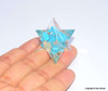 Orgone Merkaba Star Halo Turquoise Orgonite Merkaba Star