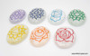 Chakra Stone Crystal Set Engraved with Reiki Signs - Oval Shape