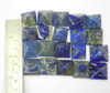 Lot of 20 Lapis Lazuli Pyramids - 15 to 18 mm