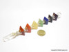 Chakra Pyramid Wand with Metal Crafting