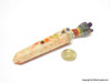 Sun Stone with Bonded Crystal Angel Wand