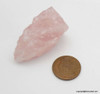 Raw Rose Quartz Crystal Pyramid