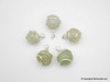 Green Aventurine sphere / ball wire wrap pendant