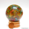 Halo Chakra Stones Orgonite Sphere EMF Protection Healing - 60 mm