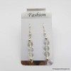 Crystal Quartz Beads Earring
