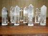 Natural Quartz Crystal 6-faceted Points