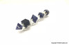 Sodalite Sacred Geometry set 5-piece Wand