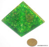 Heart Chakra Orgonite Pyramid - 40 mm