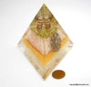 Circle of Life Orgonite Pyramid - 60 mm (Made to Order Only)