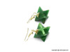 Green Aventurine Merkaba Earrings