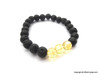 Citrine & Lava Beads Chakra Bracelet