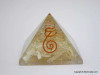 Selenite Orgone Pyramid - Big Size - 90 to 100 mm