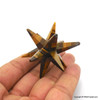 Tiger Eye Crystal Star with 12 Points