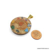 Orgonite Chakra Pendant with Copper Coil - Super 7 - 3