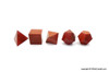 Red Jasper Sacred Geometry Set