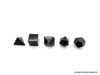 Black Obsidian Sacred Geometry Set