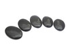 Black Jasper Cabochons for healing - Oval Shape