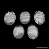 Natural Crystal Quartz Cabochons for Healing - Oval Shape