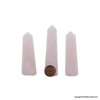 Bag of 5 Rose Quartz Obelisk Wands - 2 1/2 to 3 inch