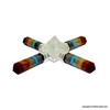 Chakra Stones bonded point and crystal pyramid 4 point aura energy generator