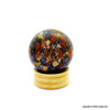 Chakra Stone Natural Crystals filled Orgonite Sphere - Mixed Crystals