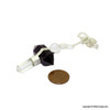 Crystal Quartz & Amethyst Hexagonal 3-piece Pendulum Crystal Quartz & Amethyst Hexagonal 3-piece Pendulum