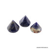 Sodalite Cone Pyramid - 18 to 20 mm