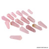 Bag of 50 Petite Natural Rose Quartz Double Terminated Points