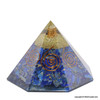 Chakra Stones Orgonite Octagone Pyramid - Big Size