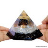 Chakra Stones Orgonite Octagone Pyramid - Big Size