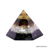 Chakra Stones Orgonite Octagone Pyramid - Big Size