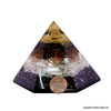 Chakra Stones Orgonite Octagone Pyramid - Big Size