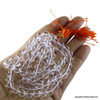 Natural Quartz Crystal Mala 7 to 8 mm | Himalayan Quartz 108 Beads