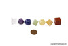 Chakra Stones 7 Chakra Geometry Set